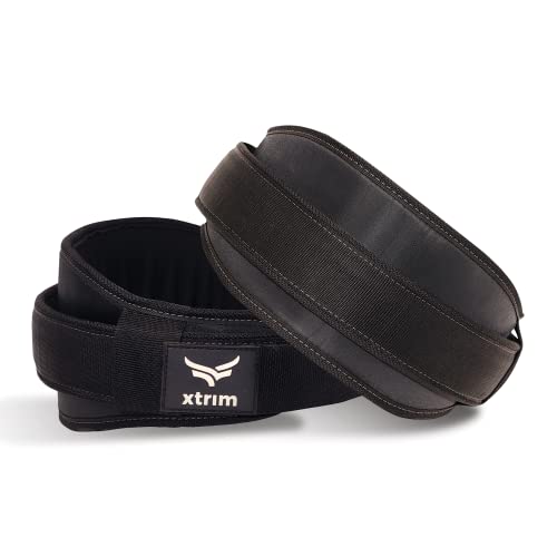 XTRIM Wings 6-Inches Unisex Weightlifting Gym Belt Ultra-Light Foam Core For Fitness Workout, Double Belt Contoured Design, Reinforced Stitching For Rs. 195 @ 35 %