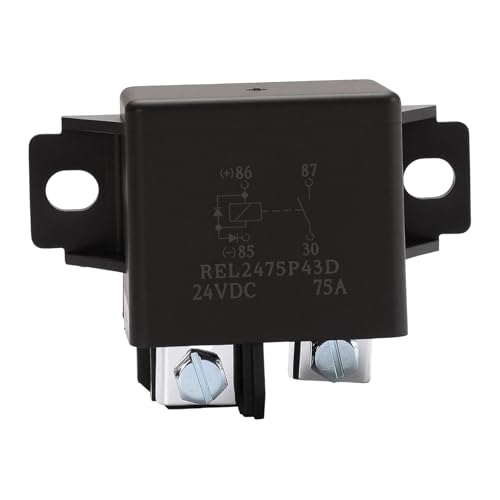 Relais 24V 75A Frankberg avec double diode pour éviter les surtensions électriques
