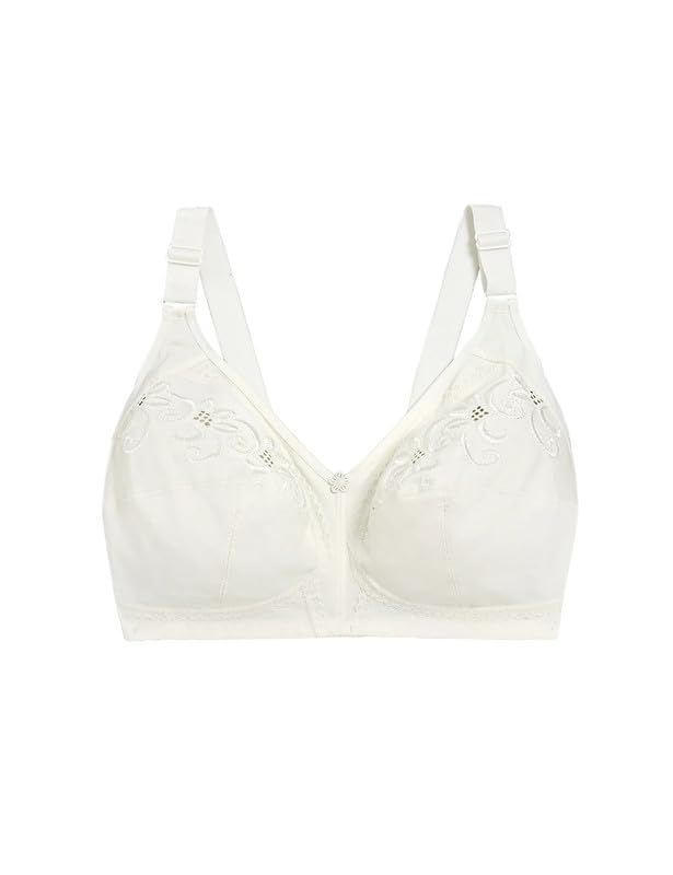 Marks & SpencerWomen's Cotton Blend Non Padded Wire Free Full Cup Coverage Everyday Bra