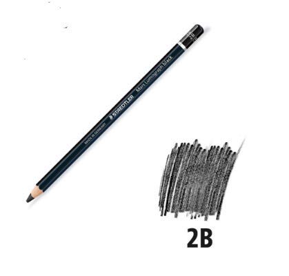Mars Black Pencil 2B Pack of 4