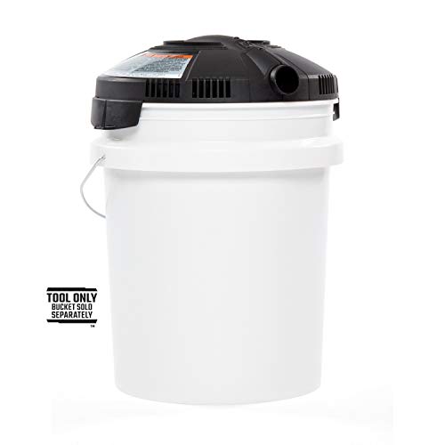 CRAFTSMAN CMXEVBE17678 Wet/Dry Vac Powerhead, 1.75 Peak HP Bucket Vacuum CRAFTSMAN CMXEVBE17678 Wet/Dry Vac Powerhead, 1.75 Peak HP Bucket Vacuum
