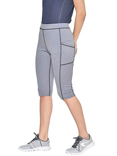 Image of CHKOKKO Women's High Rise Regular Fit Polyester Blend Leggings