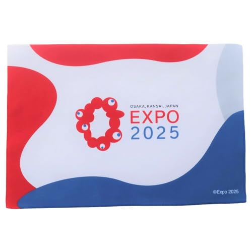 2025大阪・関西万博 公式ライセンス商品 ハンカチフラッグ ロゴマークのサムネイル
