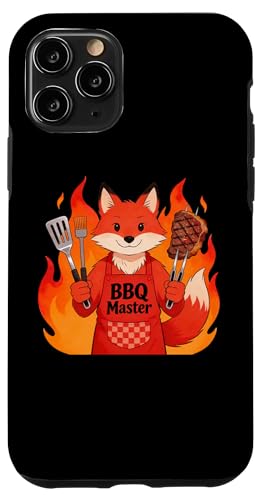 Red Fox Cooking Grill BBQ Funny Gift Red Fox �X�}�z�P�[�X iPhone 11 Pro �p