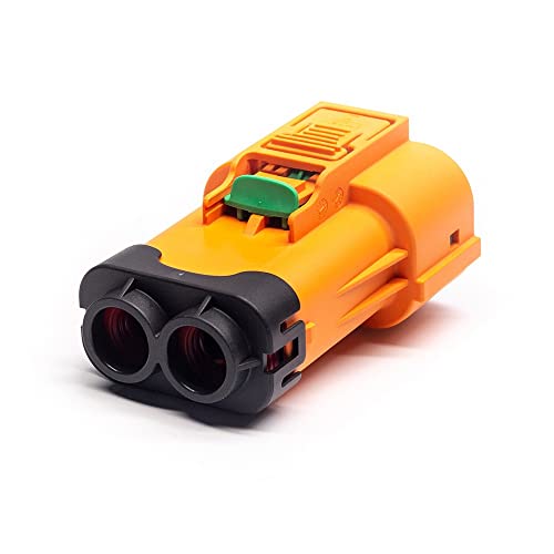 Conector HVIL de 2 pines de 6 mm y 150A para cables de alto voltaje rectos 4