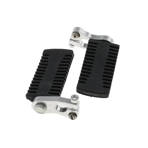 Repose pieds moto avec structure métallique crantée pour modèles enfants 47cc 49cc