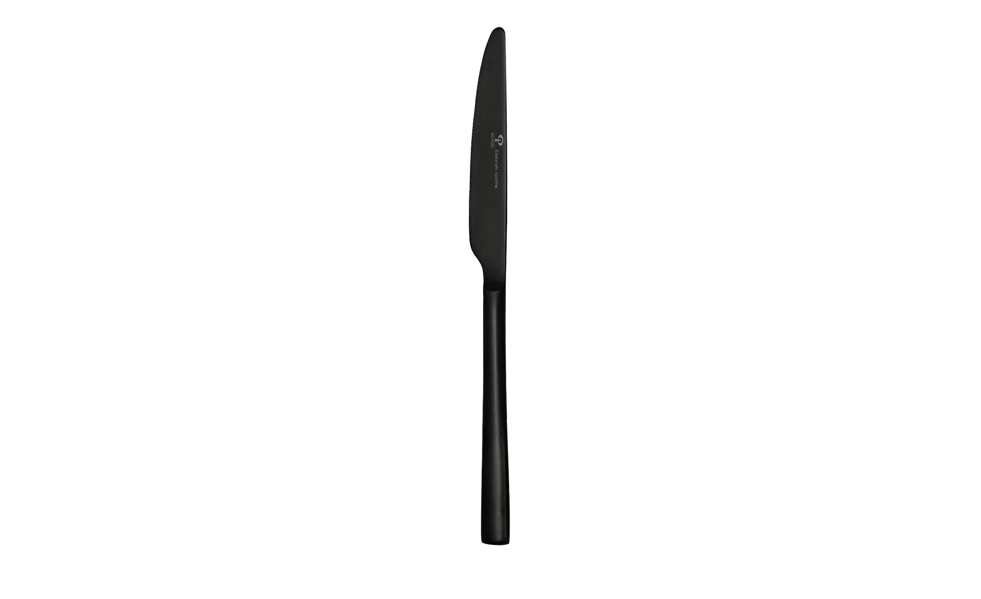Peill+Putzler Germany Besteck-Set 16-teilig Edelstahl schwarz spülmaschinengeeignet rostfrei für 4 Personen