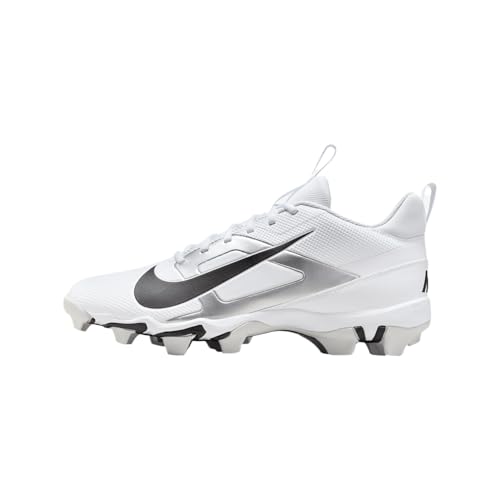 Nike Alpha Menace 4 Shark Molded Football Cleats SZ 10.5 White | Black