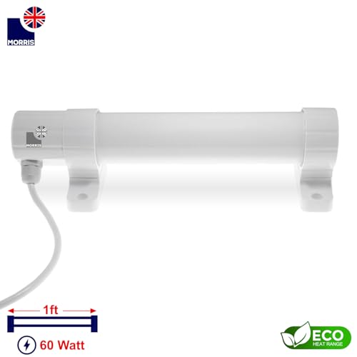 Morris Tubular Heater 1ft, 2ft, 3ft, 4ft Tube Heater Green house Bathroom Conservatory (1FT-60w)