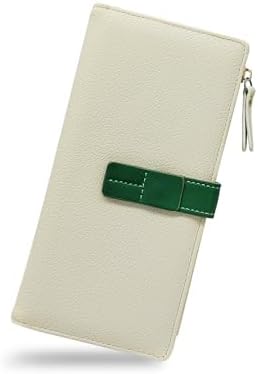 Womens Wallet, PU Leather Ladies Wallet Fashionable Long Wallet w...
