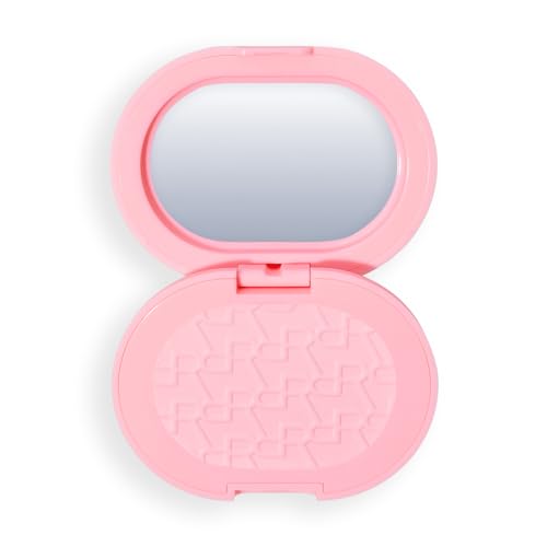 Revolution Powder Pops Instant Blur Setting Powder Talc-Free Controls Shine with Smooth & Blurring Finish Vegan & Cruelty-Free Rose