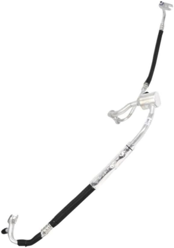 KarParts360 For Chevy Colorado 2017 2018 2019 2020 A/C Refrigerant Suction Hose | Aluminum, Rubber | Assembly Component Type | 8.76 millimeters / 0.345 inches End 1 Inside Diameter | For 84069778