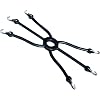 Replace Black 0218 Spider Bungee Truck Snow Tire Heavy Duty Truck Tire Chain Adjuster (Set of 2)