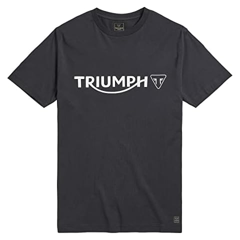 Genuine Triumph Motorcycles Cartmel T-Shirt Jet Black (XX-Large) Cover