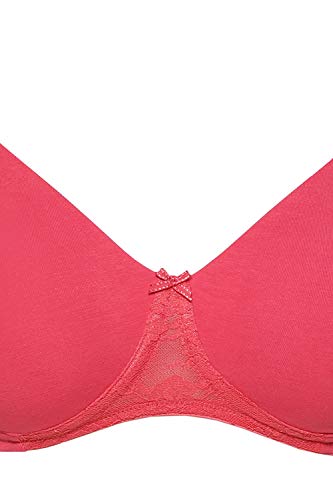 Image of Van Heusen Women's Everyday Cotton Bra|Medium Coverage|Non Padded|Non Wired|Seamless Moulded Cups|Anti Bacterial Tech| Keeps you Fresh|Sweat Absorbent|No Slip Soft Straps|Detachable Straps|Style 11001