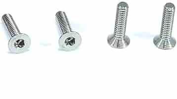 Amazon | スクエア 切削64チタンヘックス皿ビス M2×8mm 4pcs SCT