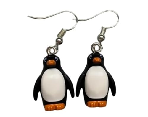 Boucles d'oreilles pingouin pour illuminer vos tenues d'hiver