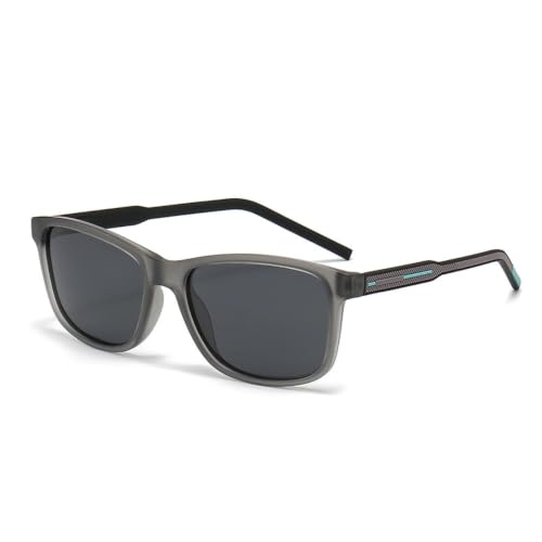 Lunettes de soleil polarisées hommes de qualité supérieure carrées UV400