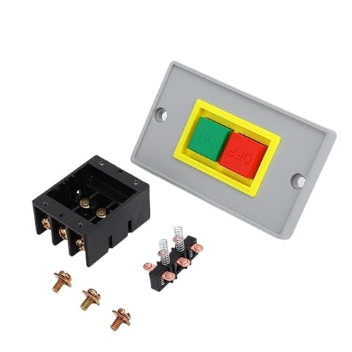 Interruptor de botón de bloqueo QKS2-5 para encendido seguro de maquinaria trifásica de 380V 5