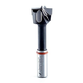 Amana Tool - 203204 Carbide Tipped Hinge Boring Bit L/H 20mm Dia x 70mm Long x10mm Shank
