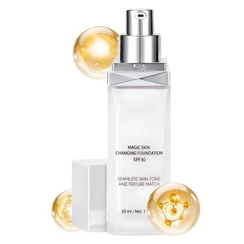 De Teint À Changement De Couleur,Crème De Camouflage 30ml,De Teint Léger Avec Effet De Changement De Couleur | Convient Aux Femmes Et Aux Filles