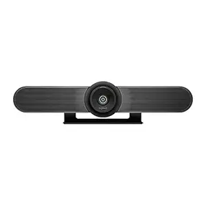 Logitech MeetUp HD 100x Optical Zoom Video and Audio Conferencing System for Small Meeting Rooms, Black