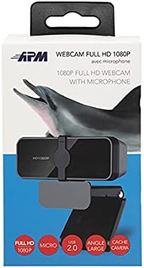 Webcam with privacy cover