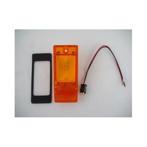 Luz Marcador Intermitente Media para Trailer Bus LED 18 Ámbar miniatura 3