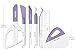 Nicapa Basic Tool Set Craft Weeding Vinyl Cardstock Crafting Tools Kit for Silhouette/Siser/Oracal 631 651 751 Vinyl-Purple