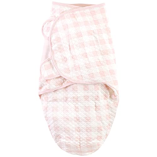 Image of Hudson Baby Unisex Baby Quilted Cotton Swaddle Wrap 3pk, Enchanted Forest, 0-3 Months