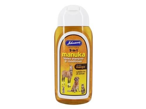 (6 Pack) Johnson's Vet - Manuka Honey 2In1 Shampoo 200ml