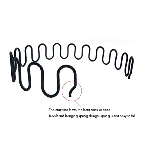 Ressort de rechange pour canapé, chaise et meubles avec clips, 40 cm, 45 cm, 50 cm, 55 cm, 60 cm, 65 cm, 70 cm, 75 cm, 80 cm, 85 cm, 90 cm de long (taille : 60 cm)