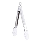 Cabilock Pinza Inoxidable Para Pan Carne Barbacoa Comida Navideña Fácil De Agarrar Para Restaurantes