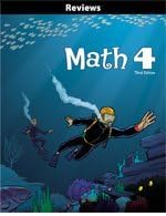 Math 4 Reviews (3rd Edition) by BJU Press (2009-01-01) Paperback