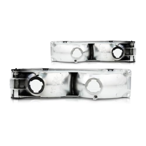 CarLights360: For 1988-2000 Chevy GMC C2500 Turn Signal/Parking Light Assembly Driver and Passenger Side Pair | GM2520104 GM2521104 Vehicle Trim: w/Sealed Beam Headlamp by CarLights360 - Image 2