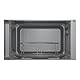 Siemens BE623LMB3 iQ300 Einbau-Mikrowelle, Schwarz, cookControl8 - Automatikprogramme, humidClean Plus - Innenraumreinigung, Grill-Funktion