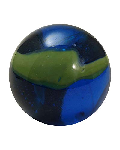 Preisvergleich Produktbild mesbilles MeineMurmeln - 5 Murmel Schütze Abysse GlasMurmeln 20 mm