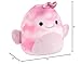 Squishmallows Original 10-Inch Sy The Valentine's Day Pink Angler Fish Plush- Official Jazwares Plush -Collectible Soft & Squishy Stuffed Animal Toy-2026 Limited Edition - Gift for Kids, Girls & Boys