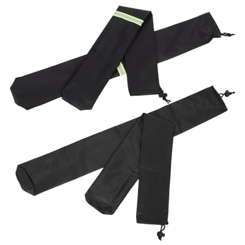 MUSISALY 2 Pares Fundas para Limpiaparabrisas de Coche Protectores Impermeables para Escobillas Resistentes Lluvia y Excrementos de Pájaros Cubiertas para Parabrisas de SUV y Camiones
