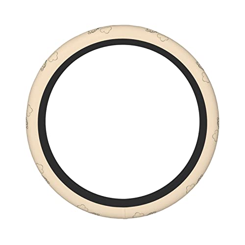 くまのプーさん 車用 ハンドルカバー おしゃれ 滑り止め 汚れ防止 手触りよし アクセサリー 内装品 高級 軽自動車 軽 普通車 ステアリングカバー 滑り防止 オールシーズン対応