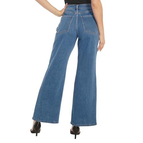 Masseys Wide Leg Snap Jean3