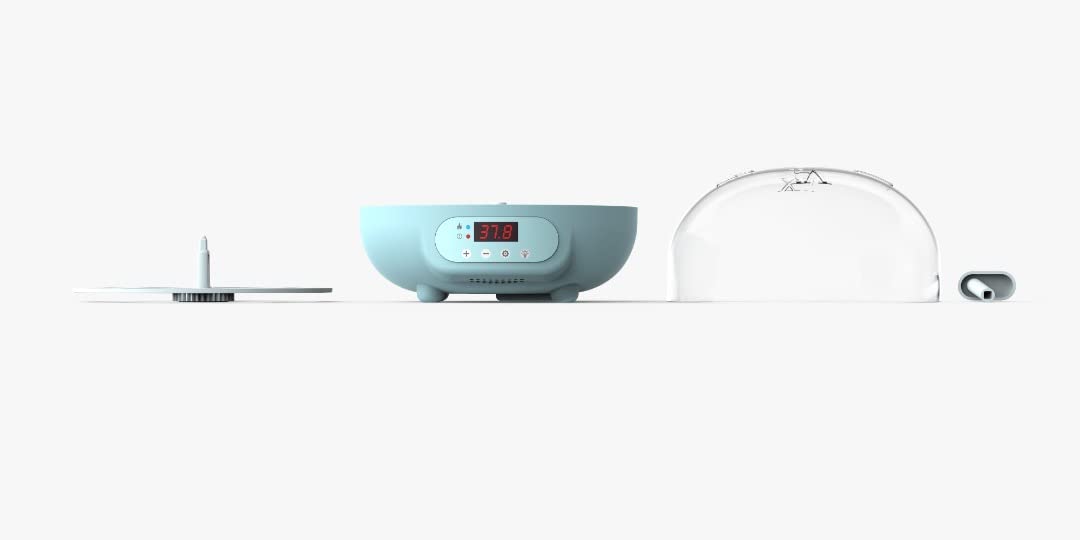 TM&W- | Egg Incubator 6 Egg Incubator Eggs Automatic Turning Poultry Hatcher Machine Tem perature Control Breeder for Hatching Chicken Duck Quails Birds" (6 egg incubator)