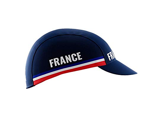 ScudoPro France Blue Code Bike Cycling Cap Road MTB or Running