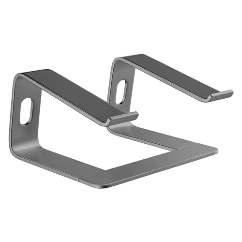 Support ordinateur portable aluminium pour travailler confortablement au bureau