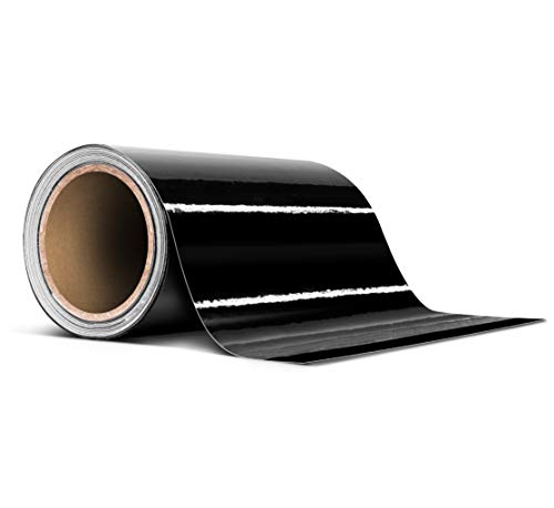 Image of 3M Black Gloss Vinyl Detailing Wrap Pinstriping Tape 20ft Roll (4 Inch x 20ft roll)