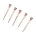 BROLEO Horseshoe Nails, Copper Plated Horseshoe Nails 250Pcs Rustproof Wear Resistant for Livestock Farms (45mm E3)