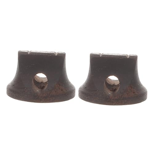 ifundom 2pcs Ebony Erhu Bridges Durable Replacement Accessories for Erhu Players Professional Design for Practice and Performance Gift