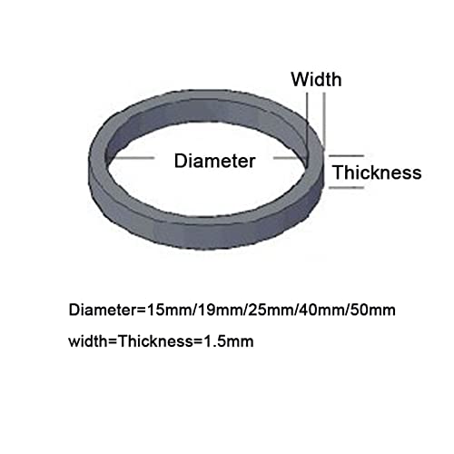 Faixas de borracha elásticas coloridas de 15 a 50 mm para artigos de papelaria de escritório, elásti
