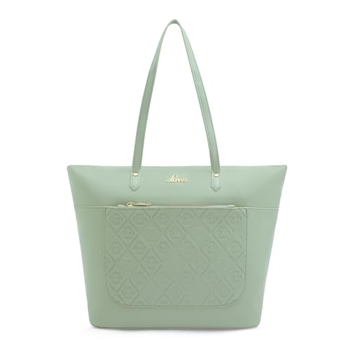Image of Lavie Women's Hannah Deboss Tote Bag for Women | Tote Bag for Work | Ladies purse | Stylish Shoulder Bag | Gift for Women