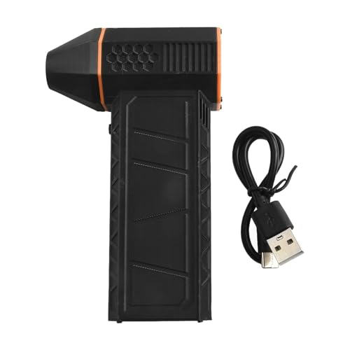 LVYXON Ventilateur à jet électrique 150 000 tr/min - Ventilateur turbo super violent - Câble de type C - Outils de nettoyage